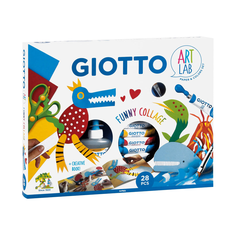 Giotto Art Lab Funny Collage Set of 28 Pieces