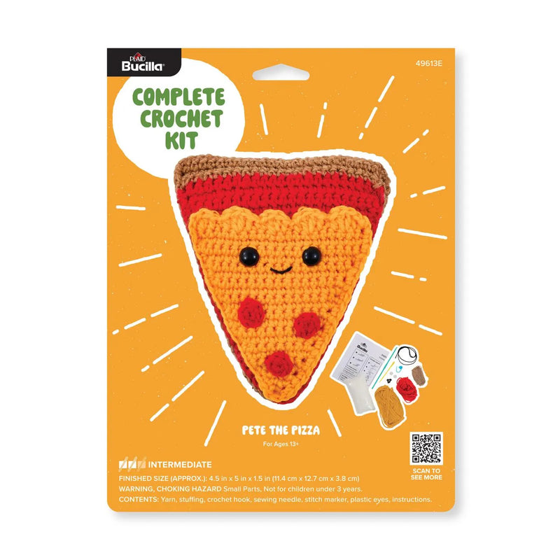 Bucilla Pete The Pizza Amigurumi Kit