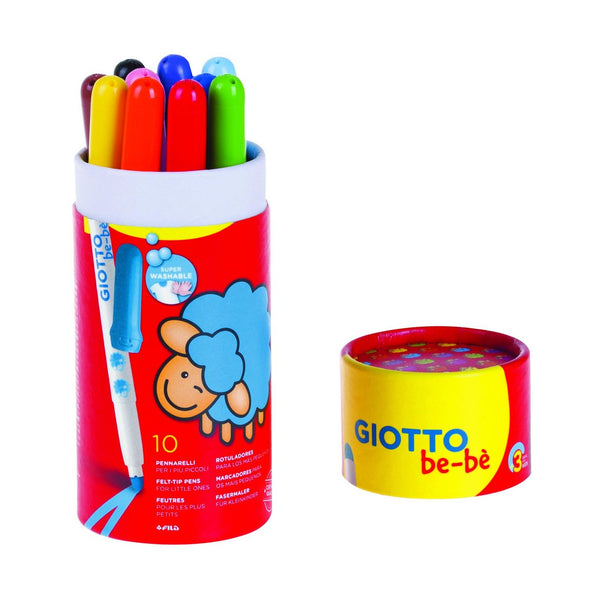 Giotto Be-Be Fibre Pens Pot of 10