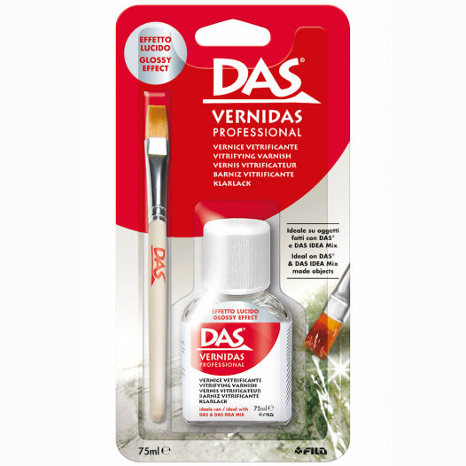 Das Vernidas 75ml Professional Vitrifying Varnish With Brush