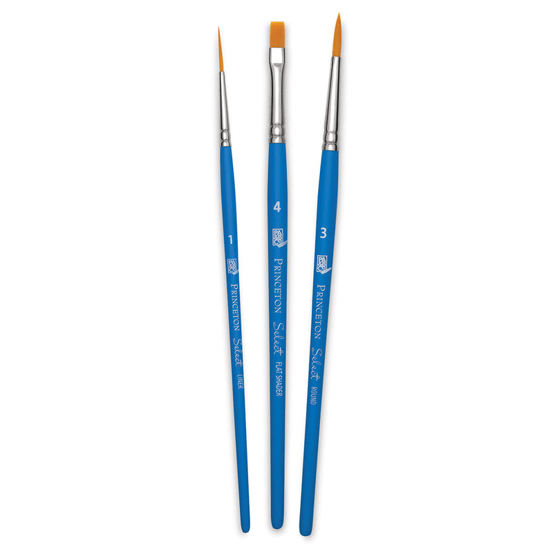 Princeton Select Artiste Brush Set No. 3 - Set of 3