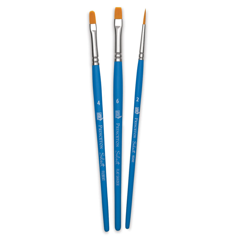 Princeton Select Artiste Brush Set No. 4 - Set of 3