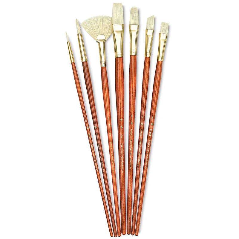 Princeton Real Value Natural Bristle 9154 Brushes Set of 7