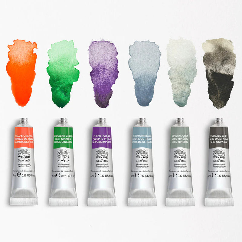 Winsor & Newton Professional Watercolour Revival Collection Paints Set of 6