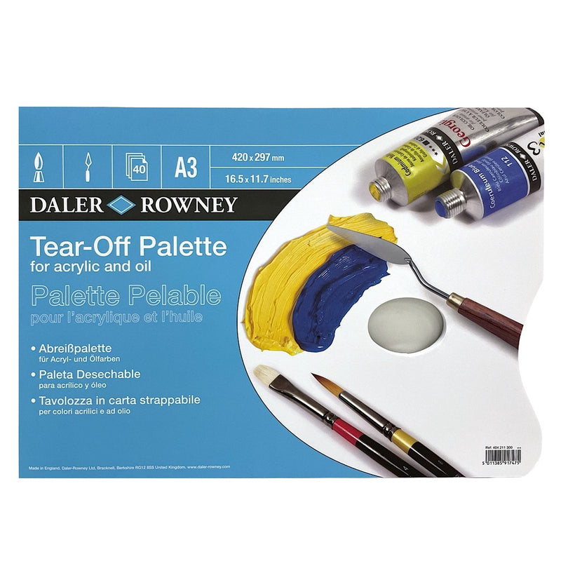 Daler Rowney Vegetable Parchment Tear Off Palettes