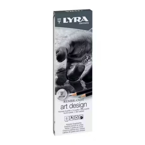 Lyra Rembrandt Art Design Pencils Set of 6