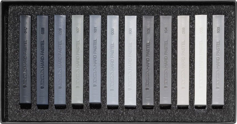 Lyra Square Pastels Grey Tones Set of 12