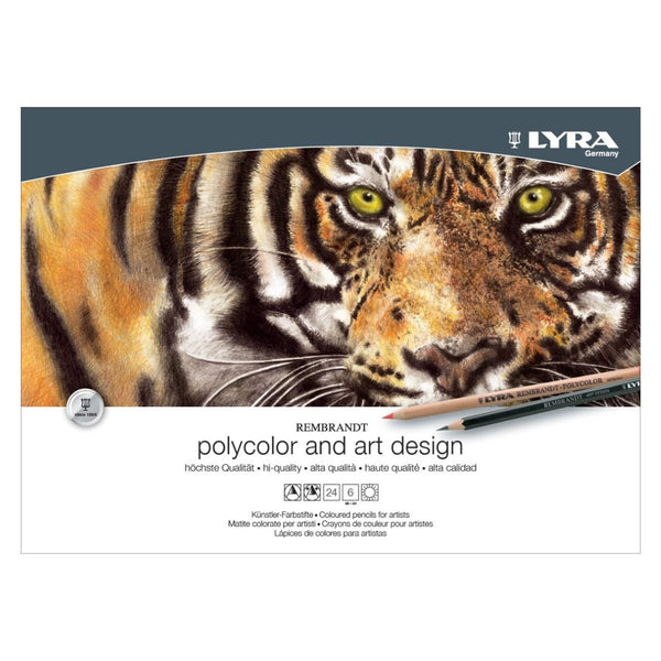 Lyra Polycolor Pencils Wooden Box Set of 30