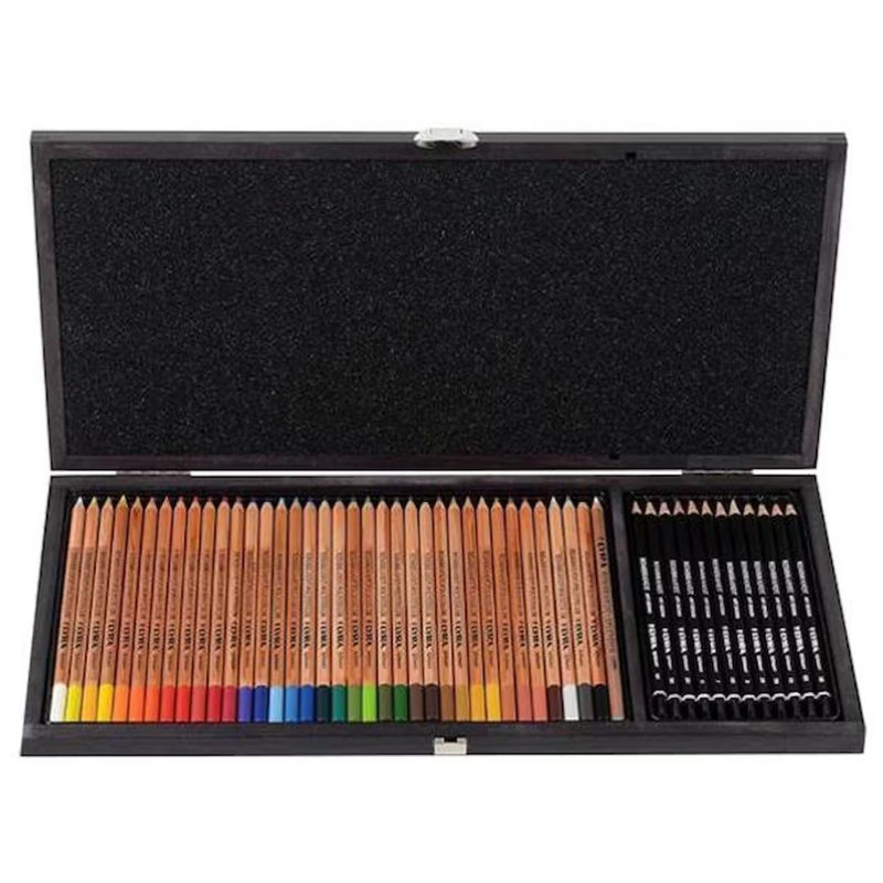 Lyra Polycolor Pencils Wooden Box Set of 48