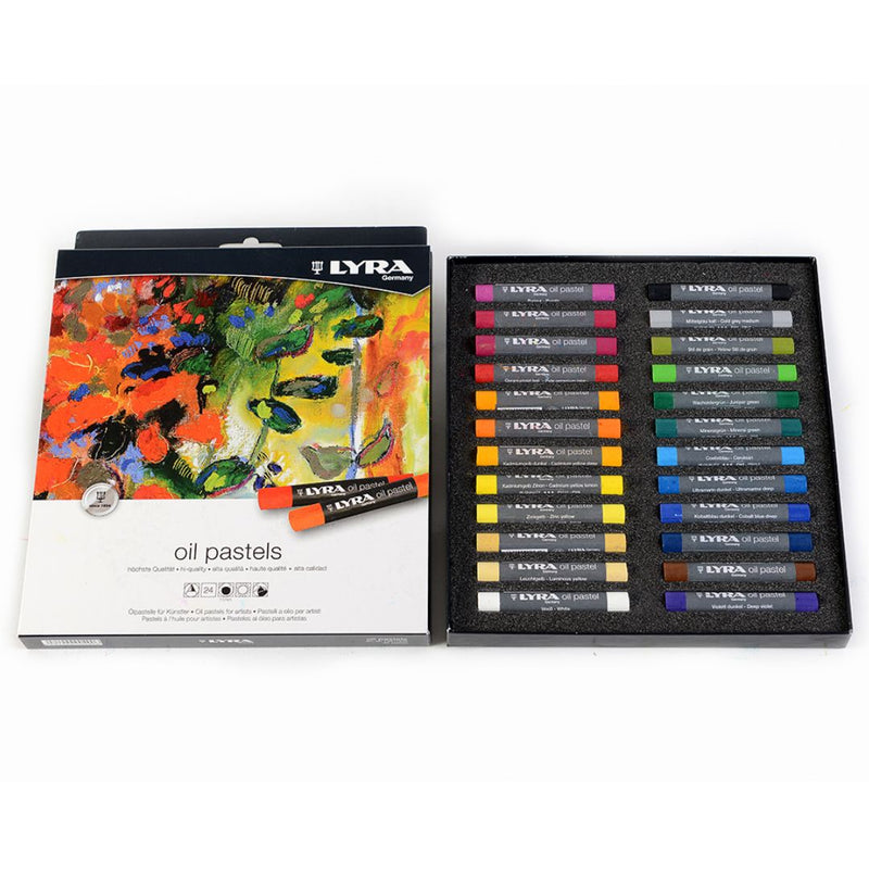 Lyra Oil Pastels Assorted Set of 24