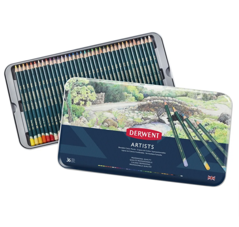 Derwent Artists' Pencil Tin of 36