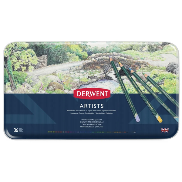 Derwent Artists' Pencil Tin of 36