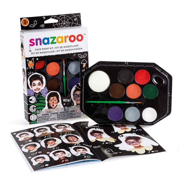 Snazaroo Palette Kit Scary Faces Halloween