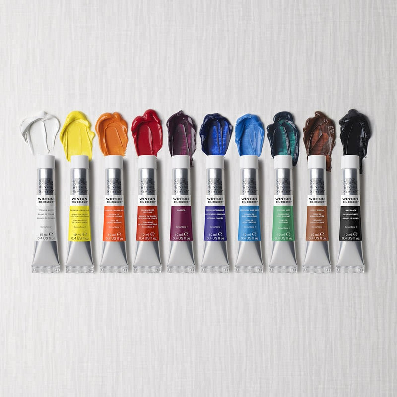 Winsor & Newton Winton Oil 12ml Arrival Paint - Set Of 10