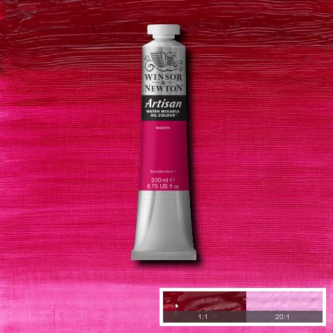 Winsor & Newton Artisan Water Mixable Oil Colour Paints 200ml