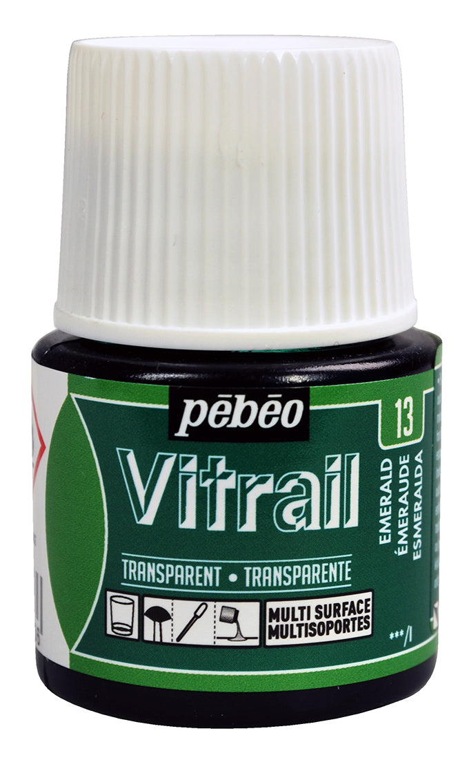 Pebeo Vitrail Transparent Paints 45ml