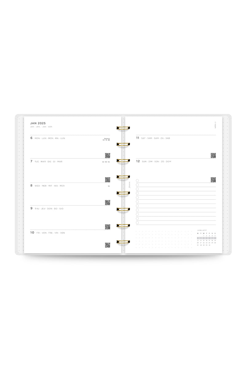 Filofax A5 Week to View Meadow Planner