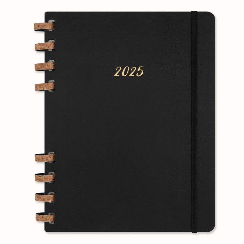 Moleskine 12 Month Spiral HC XL Black Planner