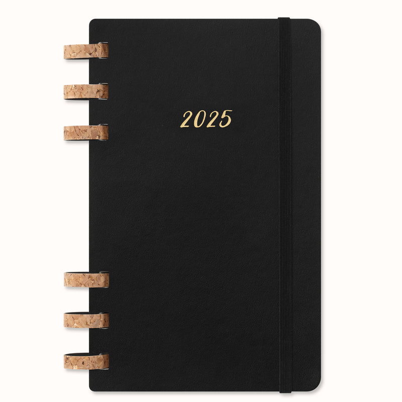 Moleskine 12 Month Spiral SC L Black Planner