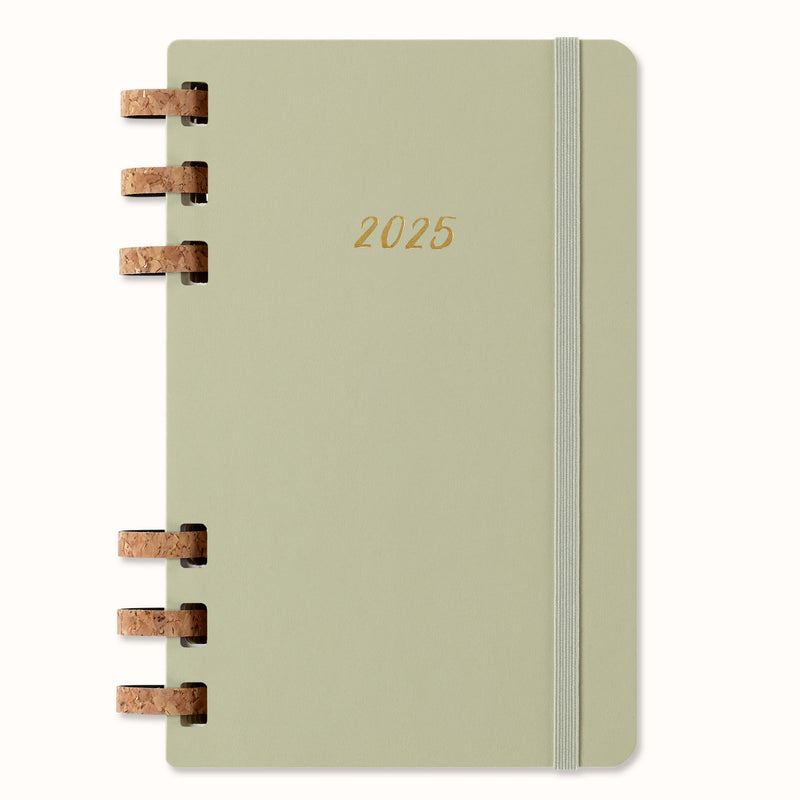 Moleskine 12 Month Spiral HC Large Kiwi Planner