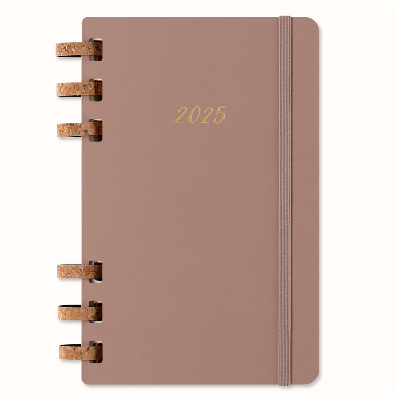 Moleskine 12 Month Spiral HC Large Almond Planner