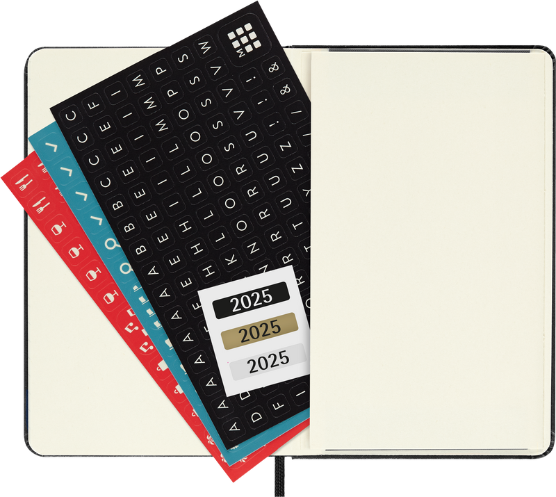 Moleskine 12 Month Weekly Horizontal HC Pocket Diaries