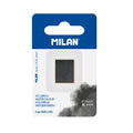 Milan Watercolour Paint Half Pan Refills#Colour_JET BLACK