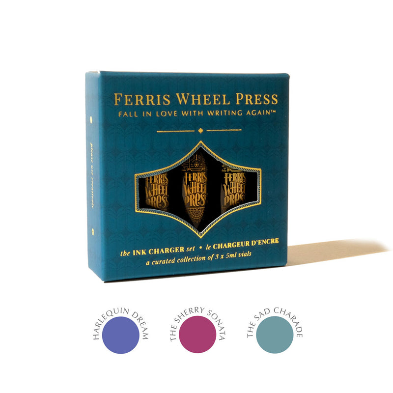 Ferris Wheel Press Set Midnight Masquerade Ink Charger Set