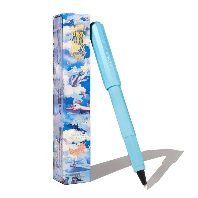 Ferris Wheel Press Roundabout Feathered Flight Rollerball Pen