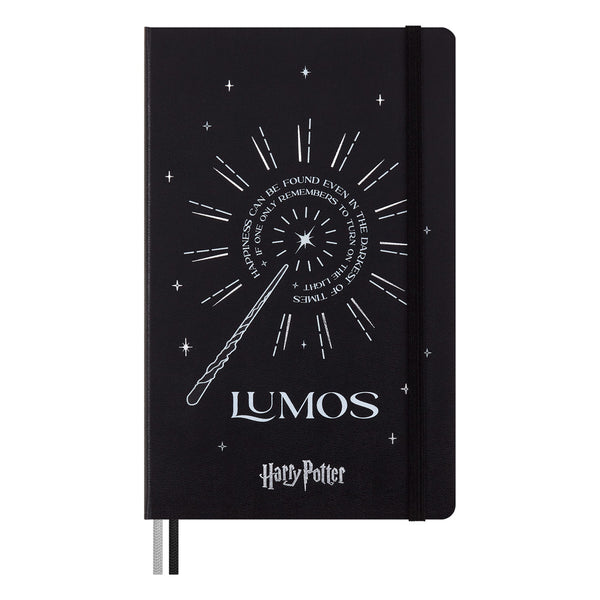 Moleskine LE Harry Potter Large Ruled Lumos Notebook