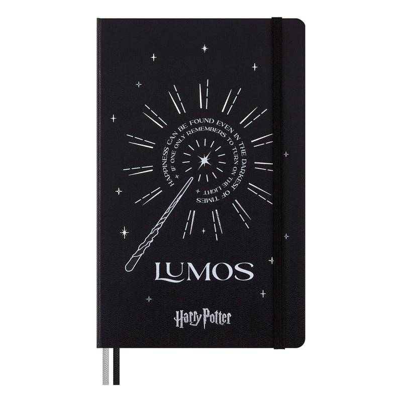 Moleskine LE Harry Potter Large Ruled Lumos Notebook