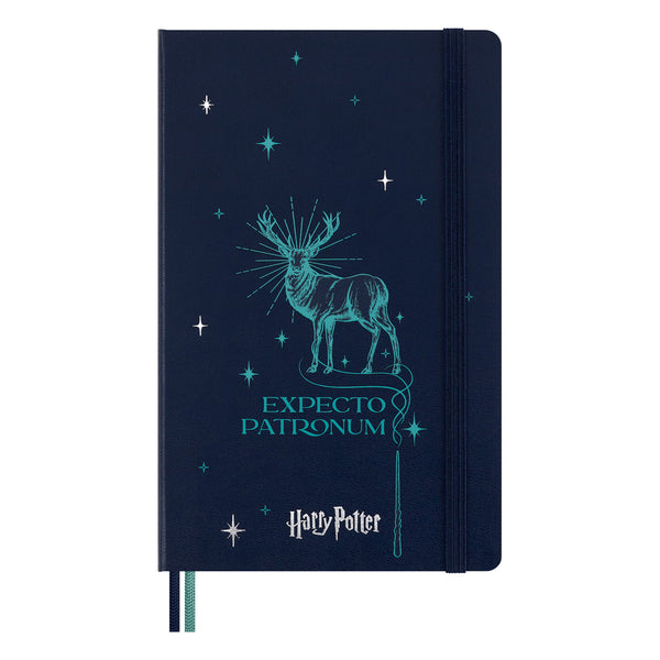 Moleskine LE Harry Potter Large Ruled Patronum Notebook