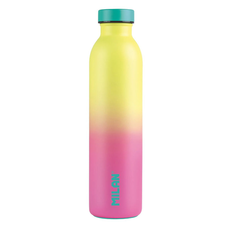 Milan 590ml Sunset Series Pink Stainless Steel Isothermal Bottle