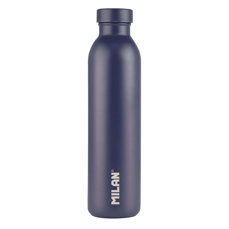 Milan 590ml 1918 Series Navy Blue Stainless Steel Isothermal Bottle