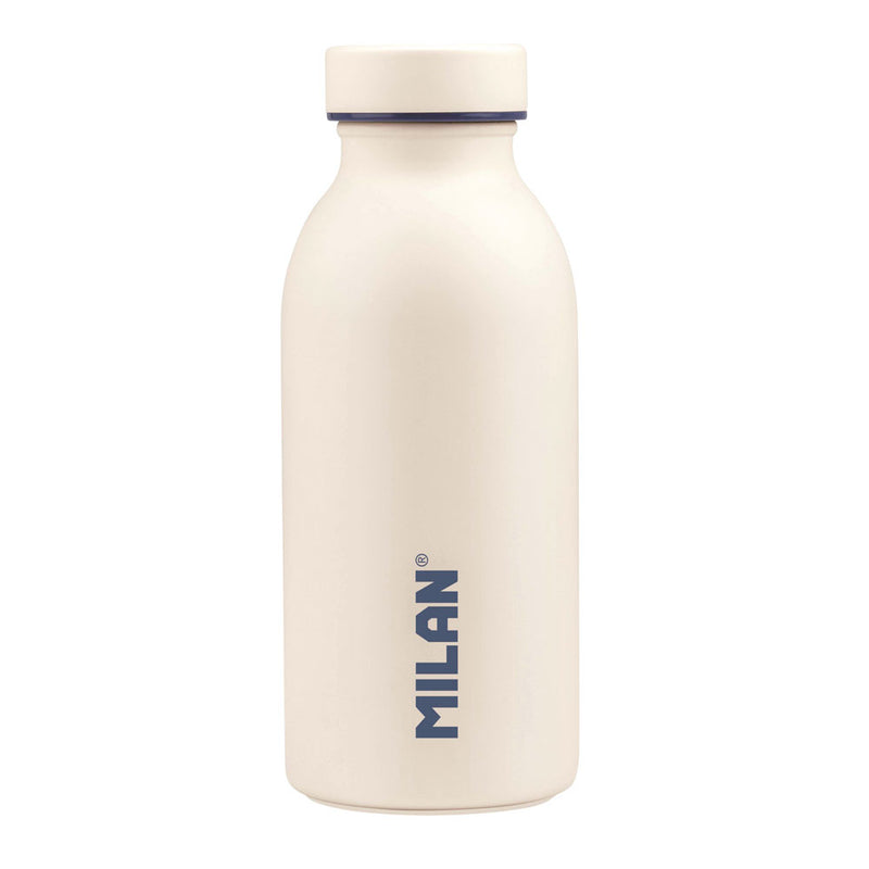 Milan 350ml 1918 Series White Stainless Steel Isothermal Bottle