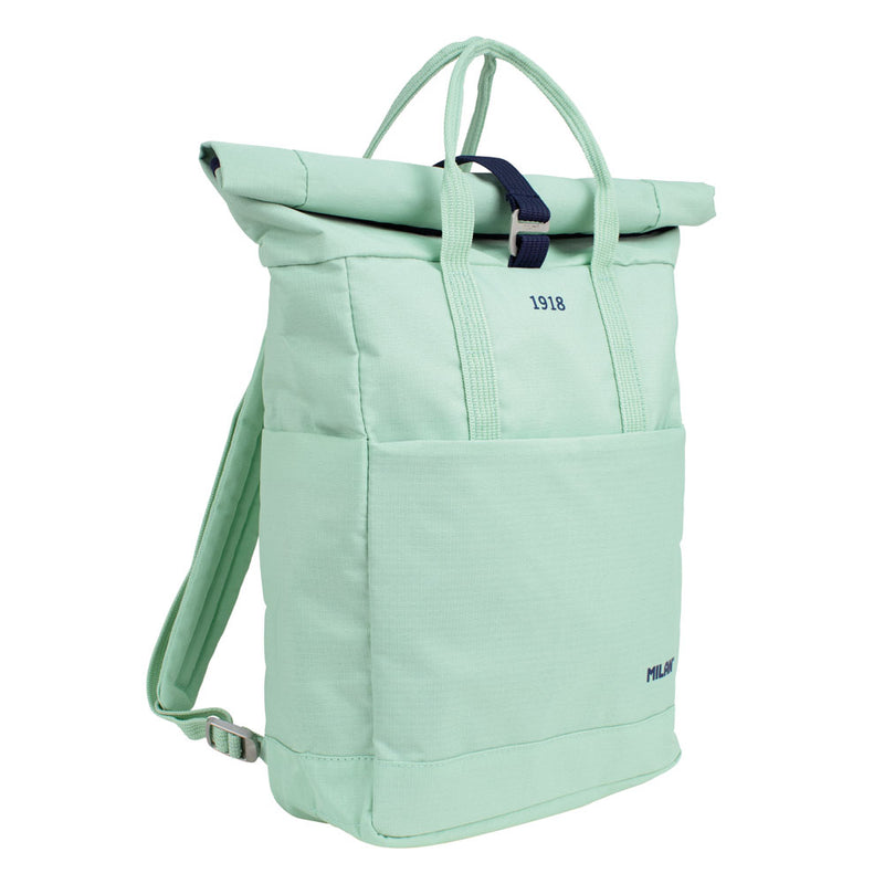 Milan Top Roll Closure 10L 1918 Series Green Urban Backpack