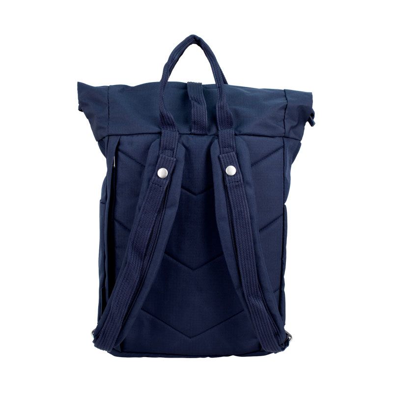 Milan Top Roll Closure 10L 1918 Series Navy Blue Urban Backpack