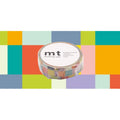 MT 15mm x 7m Patterned Washi Tapes#Colour_MOSAIC BRIGHT