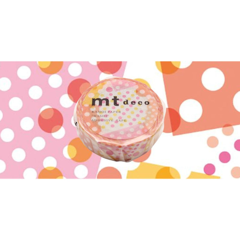 MT 15mm x 7m Patterned Washi Tapes