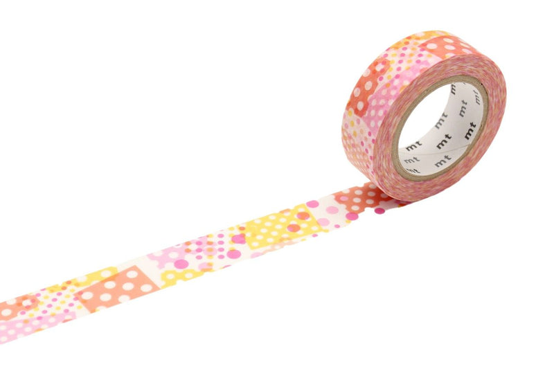 MT 15mm x 7m Patterned Washi Tapes