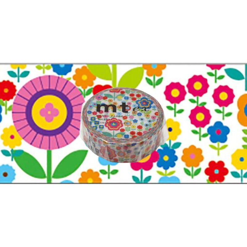 MT 15mm x 7m Patterned Washi Tapes