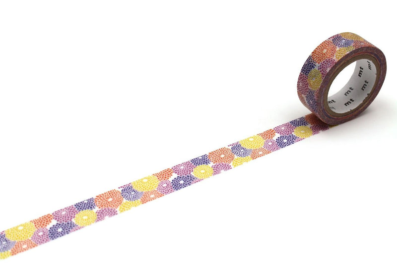 MT 15mm x 7m Patterned Washi Tapes