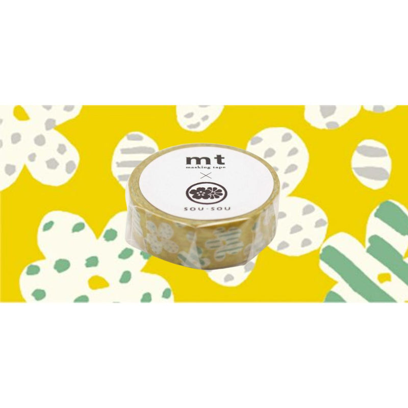 MT 15mm x 7m Patterned Washi Tapes