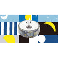 MT 15mm x 7m Patterned Washi Tapes#Colour_SOU-SOU MOON AND STARS