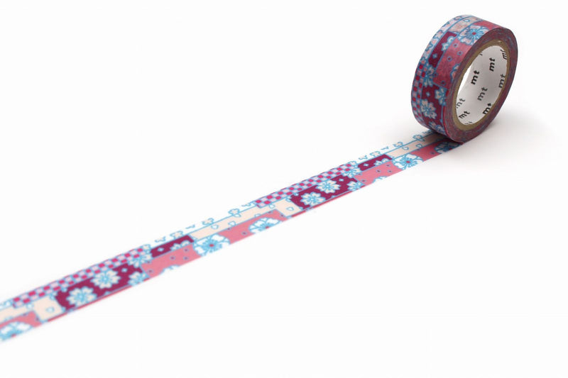 MT 15mm x 7m Patterned Washi Tapes