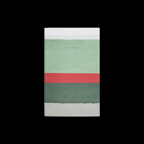 Castelli Stripes 13X21CM Ruled Notebooks#Colour_SAGE