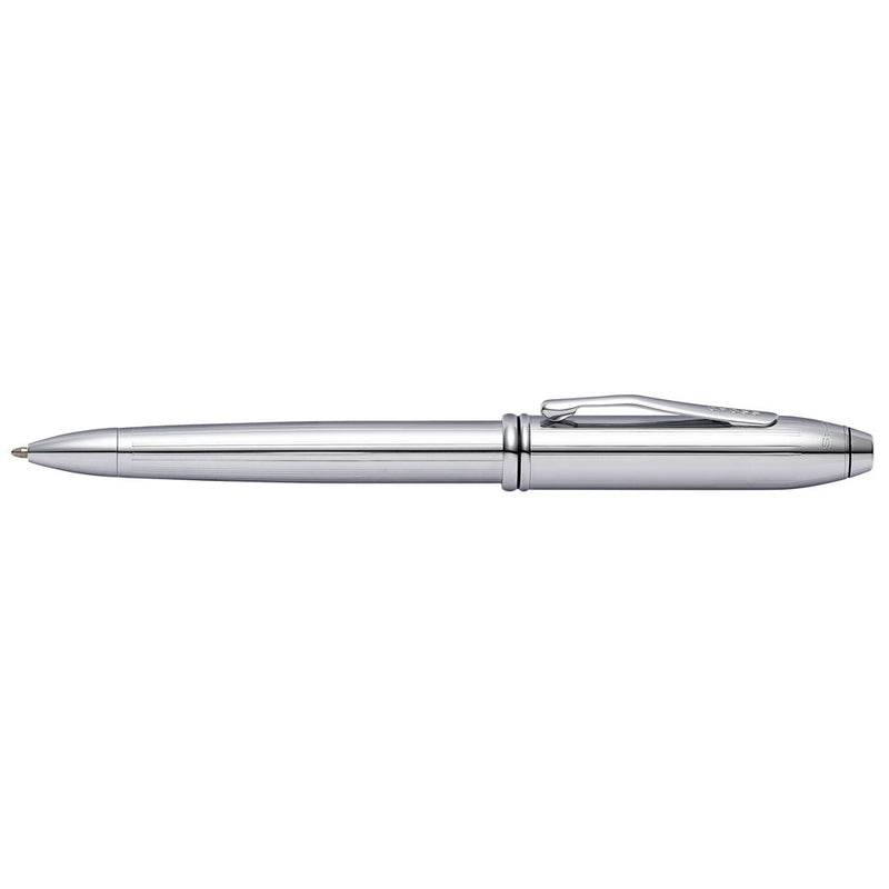 Cross Townsend Lustrous Chrome Medium Nib Ballpoint Pen