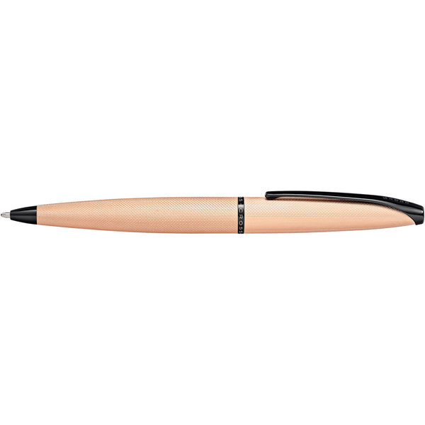 Cross ATX Brushed Rose Gold Medium Nib Ballpoint Pen