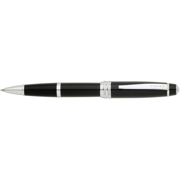 Cross Bailey Lacquer Medium Nib Rollerball Pens#Colour_BLACK