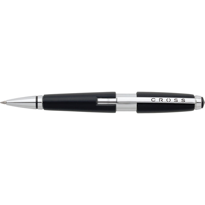 Cross Edge Jet Black Gel Medium Nib Rollerball Pen